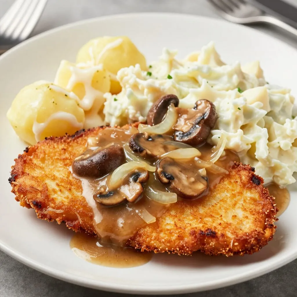 Schnitzel Jägerart